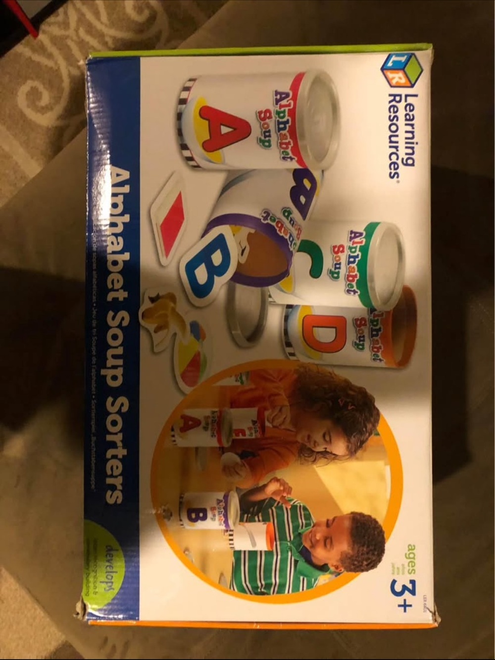 Alphabet Soup Sorters - Multi-Color Educational Toy